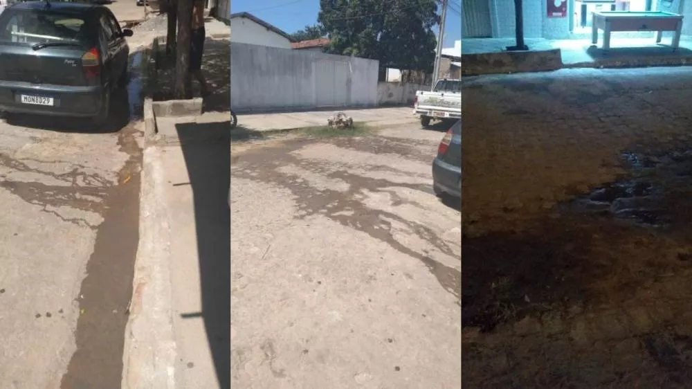 Morador de Patos faz apelo por solução para galeria estourada há mais de duas semanas no Bivar Olinto; gestão diz que cobrará agilidade