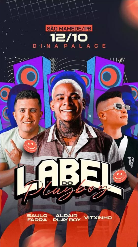 Casa de Shows Dina Palace em São Mamede promove evento com Aldair Playboy, Saulo Farra e Vitxinho
