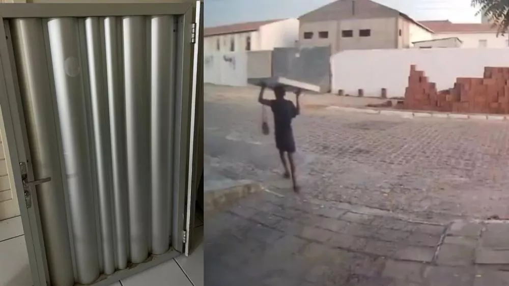 Após repercussão, portão que havia sido furtado de residência no bairro Santo Antônio, em Patos, é encontrado 