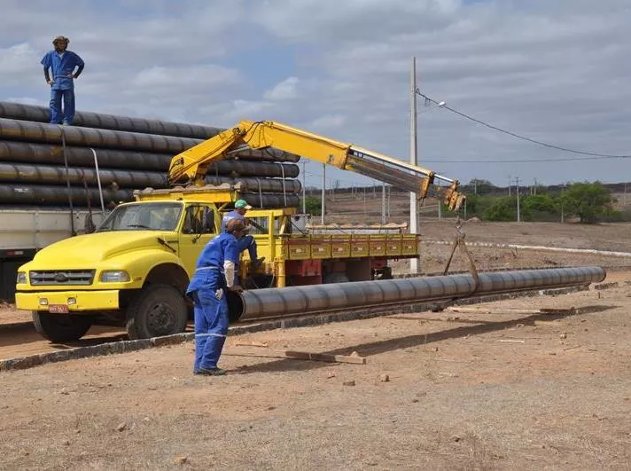 Governo inicia obra de implantação do Sistema Adutor Transparaíba – Ramal Cariri, que vai beneficiar cidades da Região de Patos
