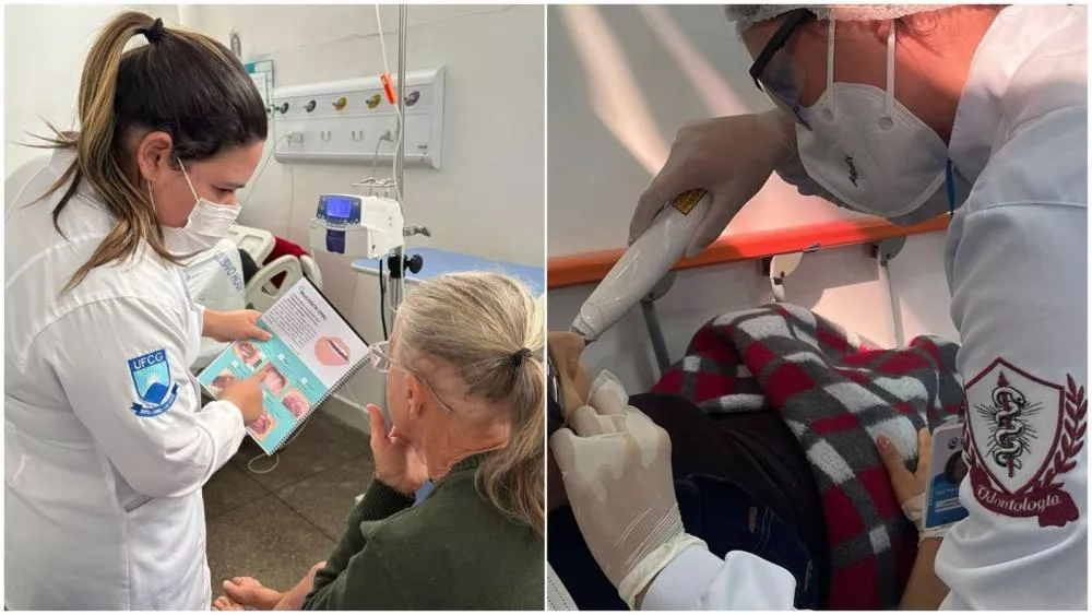 Alunos da UFCG criam livreto informativo sobre saúde bucal para pacientes oncológicos no Hospital do Bem