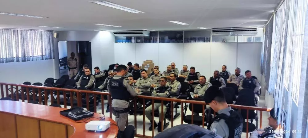 Polícia Militar realiza reunião com policiais da 3ªCIA/3ºBPM sobre as Eleições 2024
