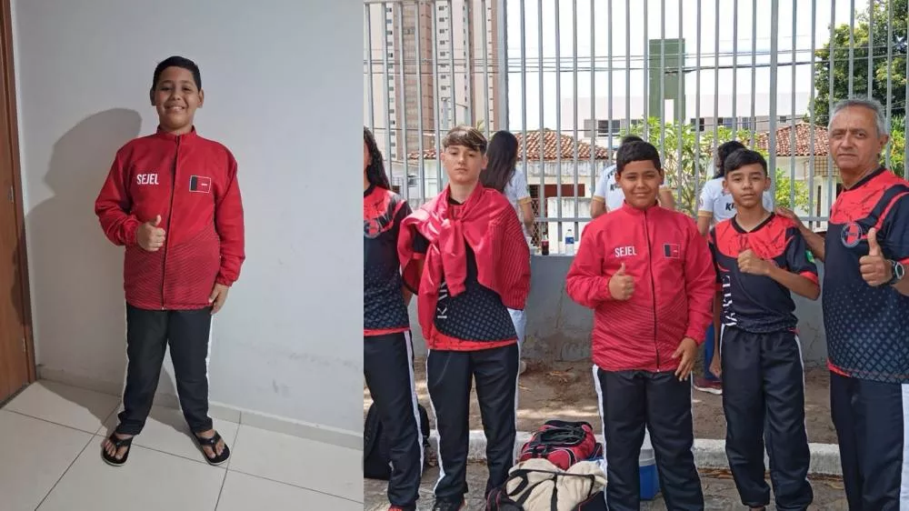 Atleta de 12 anos de Patos, Daniel Nunes, disputa finais dos Jogos Escolares Estaduais em Recife