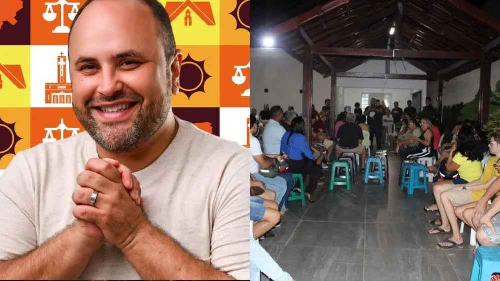 Reunião com lideranças sela apoio à candidatura de Héber Tiburtino em Patos