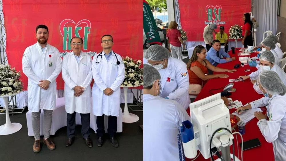 Hospital São Francisco promove Dia D de cuidados com o coração em Patos-PB