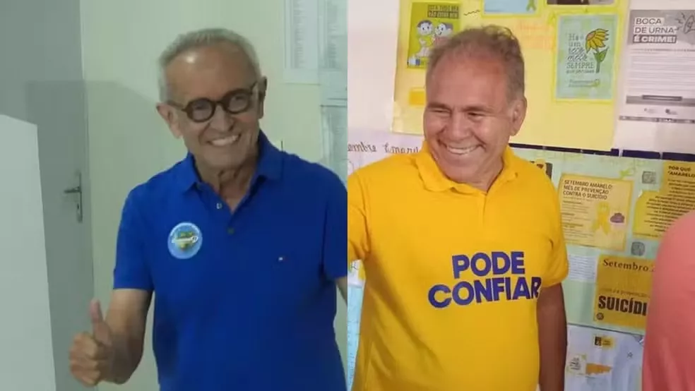Cícero Lucena (Progressistas) e Marcelo Queiroga (PL) disputam segundo turno para a prefeitura de João Pessoa — Foto: Arte/g1