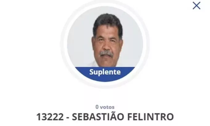 Candidato fica como suplente de vereador na Paraíba sem receber nenhum voto