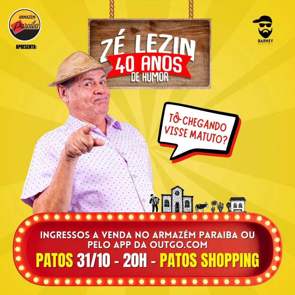 O matuto mais famoso do Brasil, Zé Lezin, está voltando ao sertão Paraibano!