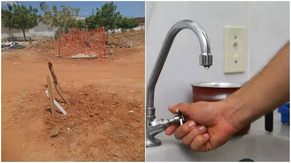 Em Patos, moradores da rua Alaíde Vieira relatam falta de água após serviço da Cagepa e pedem solução