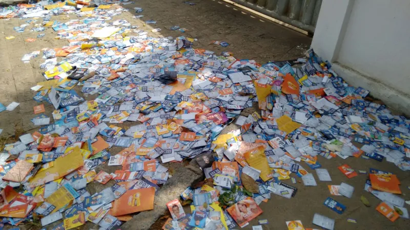 R$ 13 milhões: “santinhos” dominam gastos de campanha dos candidatos nas eleições de 2024 na Paraíba