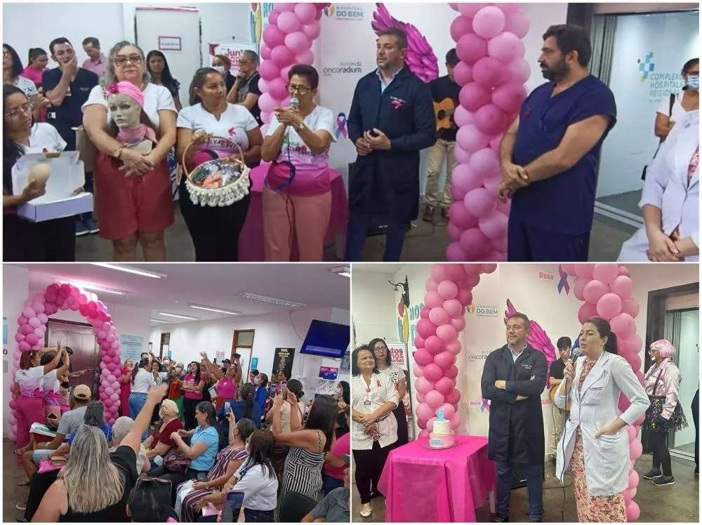 Hospital do Bem reúne pacientes, ex-pacientes e profissionais para debater importância da prevenção e das ações do Outubro Rosa
