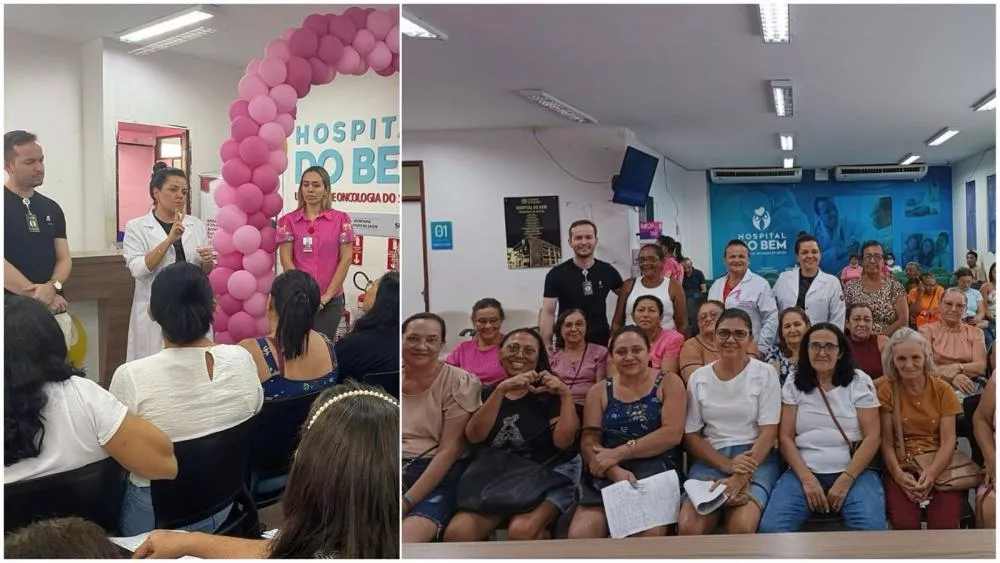  Palestra no Hospital do Bem reforça importância da detecção precoce do câncer de mama durante Outubro Rosa