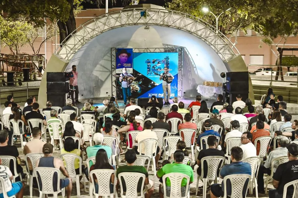 Noite cultural reúne violeiros na programação de aniversário dos 121 anos de Patos
