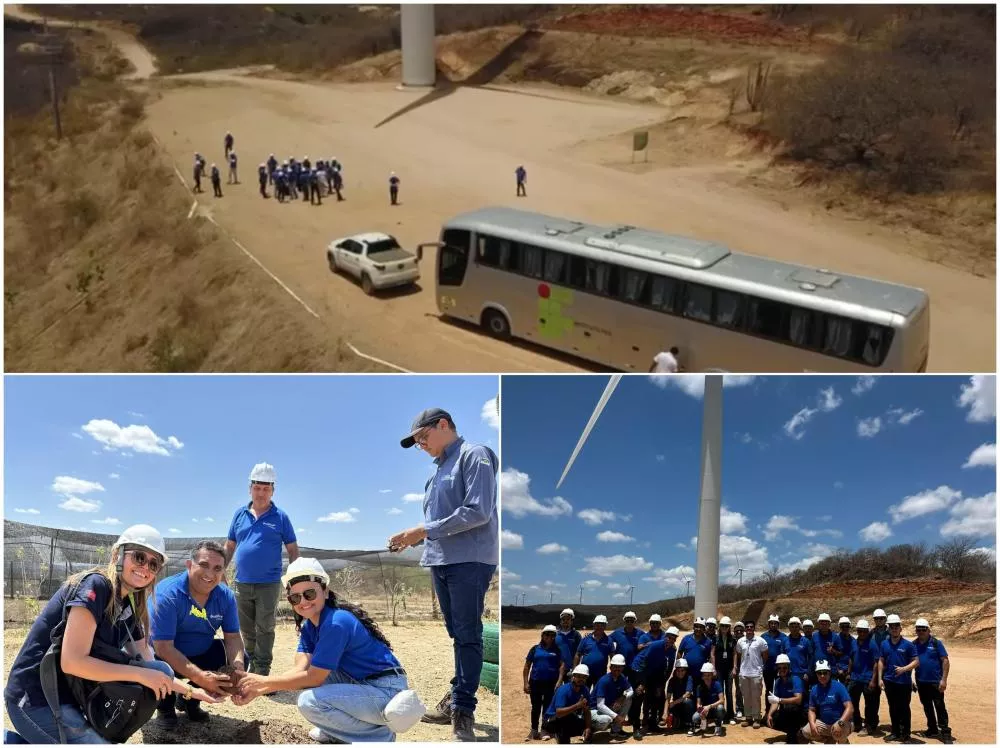 Estudantes do IFPB Campus Patos realizam visita técnica a usinas fotovoltaicas em Santa Luzia