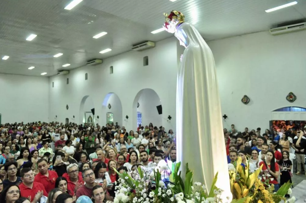 Encerramento da Festa de Nossa Senhora de Fátima reúne multidão, em Patos