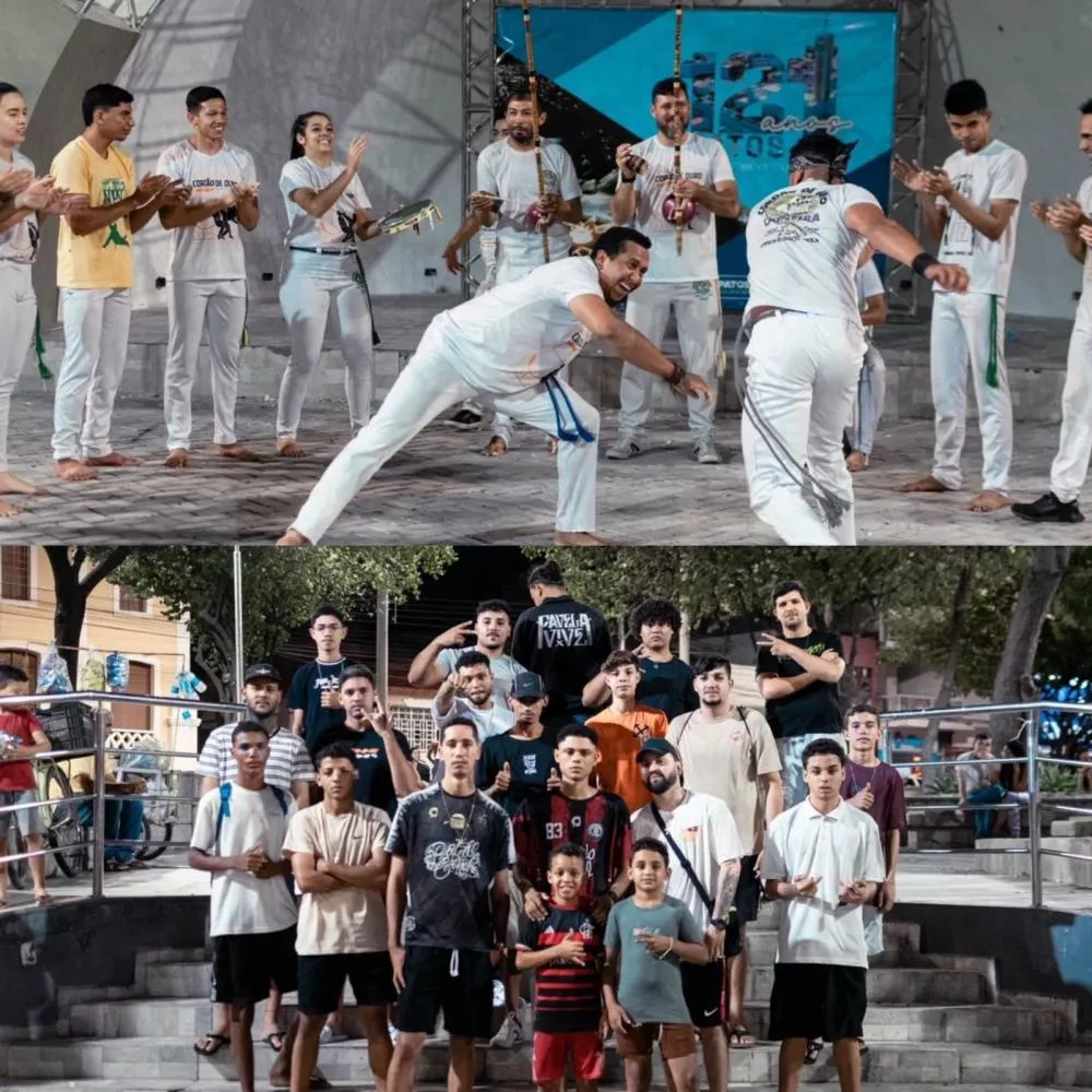 Hip-Hop e Roda de Capoeira são atrações da segunda noite da programação cultural que celebra os 121 anos de Patos, na Concha Acústica