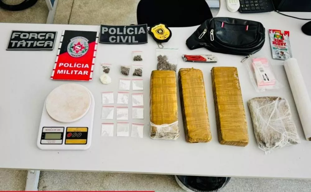 Ação conjunta apreende drogas e desarticula ponto de tráfico no Alto Sertão da Paraíba 