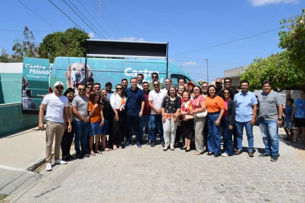 Prefeitura de São Mamede adquire “castra móvel” para o controle da população de cães e gatos