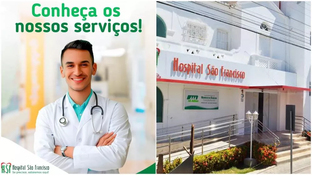 Hospital São Francisco oferece ampla gama de especialidades médicas e cuidados de saúde; confira