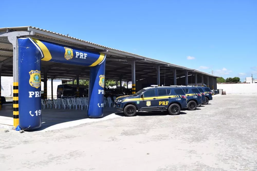 PRF na Paraíba realiza evento para receber 18 novas viaturas blindadas para reforçar o policiamento rodoviário