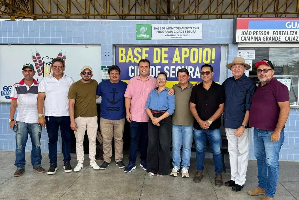 Prefeito Dr. Jefferson inaugura base de monitoramento 24 horas em São Mamede