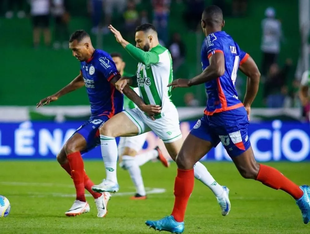 Juventude vence o Bahia de virada e deixa zona de rebaixamento do Brasileirão