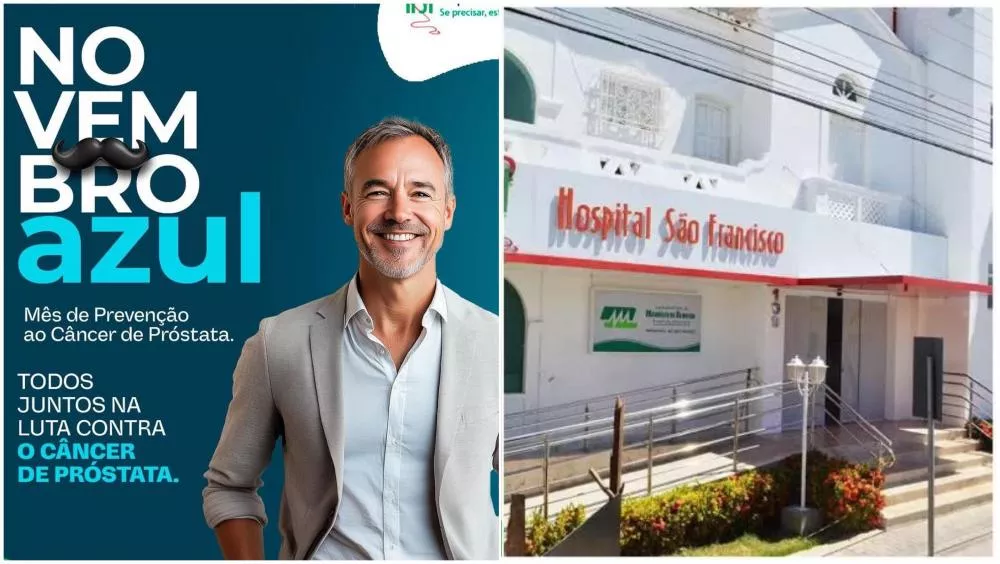 Hospital São Francisco reforça importância do Novembro Azul e oferece cuidados de prevenção ao câncer de próstata
