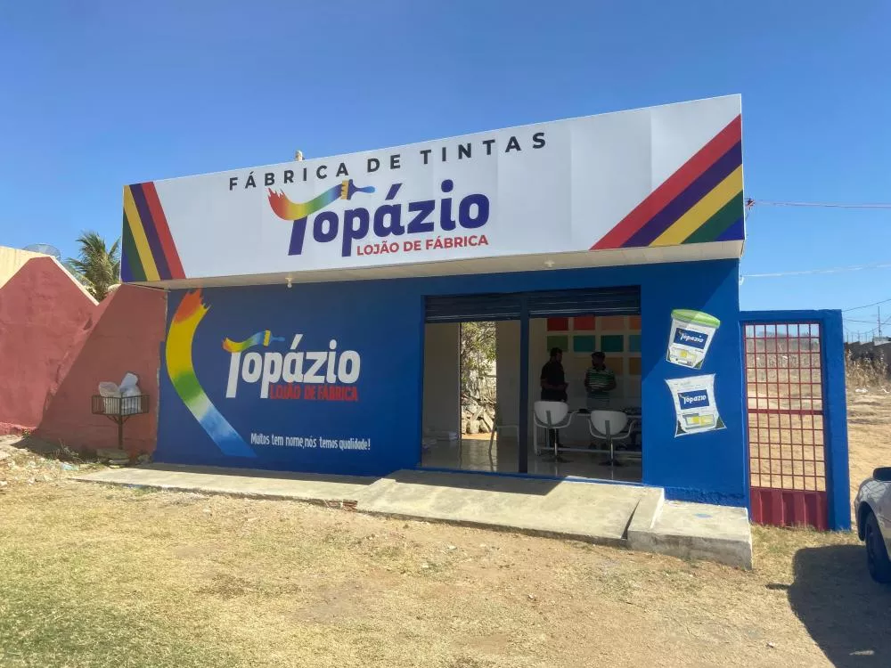 Conheça a Topázio Tintas: qualidade e preço de fábrica para sua obra em Patos-PB
