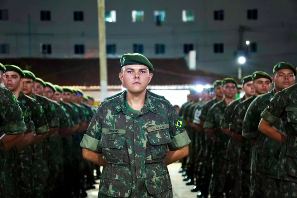 Turma 2024: Celebrando 80 Anos da Força Expedicionária Brasileira (FEB), TG 07/002 forma 128 atiradores em Patos - PB