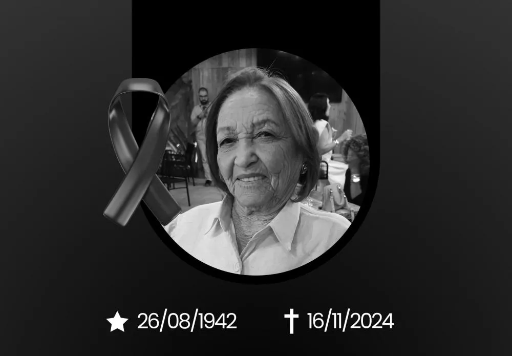 Familiares comunicam o falecimento da senhora Geralda Morais de Sousa, muito conhecida em Malta