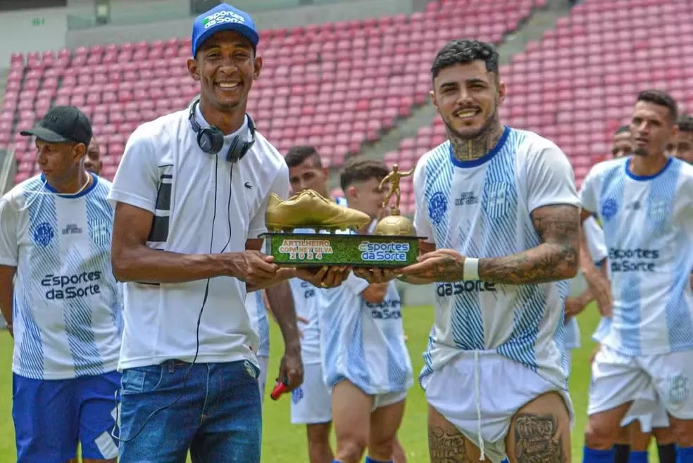 Artilheiro da Copa Ney Silva, atacante Relry é o novo contratado do Nacional de Patos