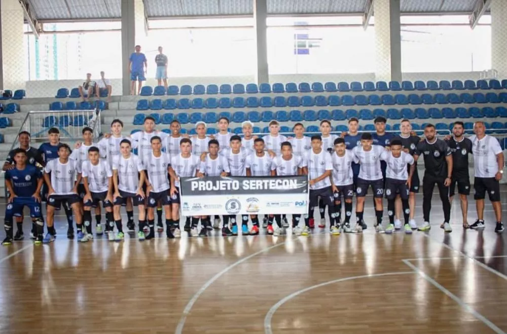 Projeto Sertecon é campeão invicto da Taça Paraíba de Futsal nas categorias Sub-16 e Sub-20