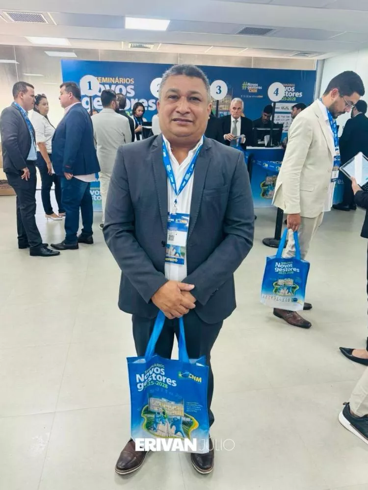 Erivan Júlio, prefeito eleito de Salgadinho, participa de Seminário Novos Gestores em Brasília