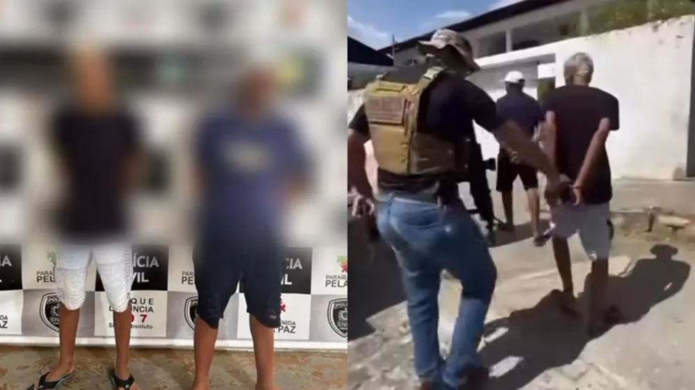 DHE divulga imagens de ação conjunta com a DRACO e PM que resultou na prisão e apreensão em flagrante no conjunto São Judas Tadeu, em Patos