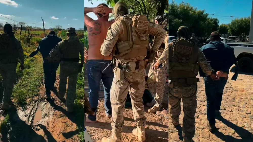 Operação “Rastro do Cangaço” prende 20 assaltantes de banco; 5 foram detidos em Malta, e um criminoso morreu em confronto na Bahia