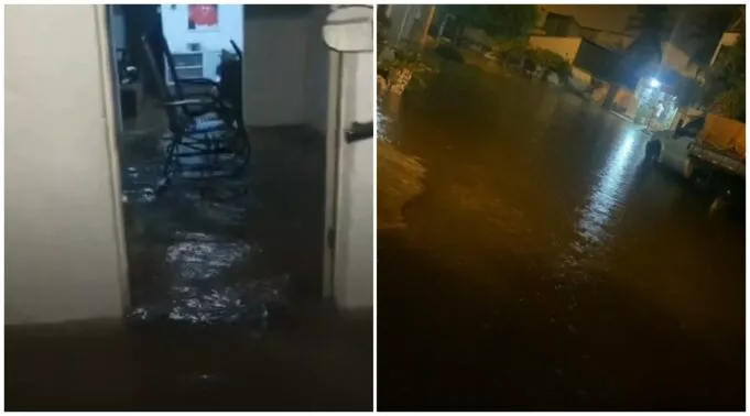 Chuva de 180 milímetros em Piancó-PB provoca destruição e alagamentos