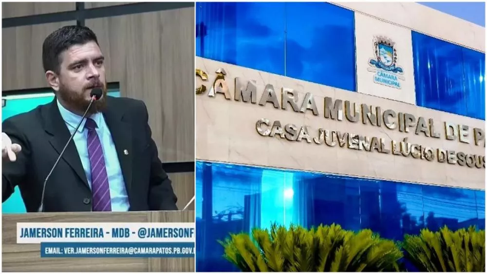 Câmara Municipal de Patos aprova 104 emendas impositivas, e Jamerson Ferreira classifica os 17 vereadores como “bestas”, alegando que a maioria não será cumprida