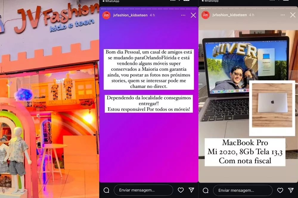 Loja de Patos tem perfil do Instagram hackeado, e criminosos aplicam golpes com falsas vendas de produtos; proprietária faz alerta
