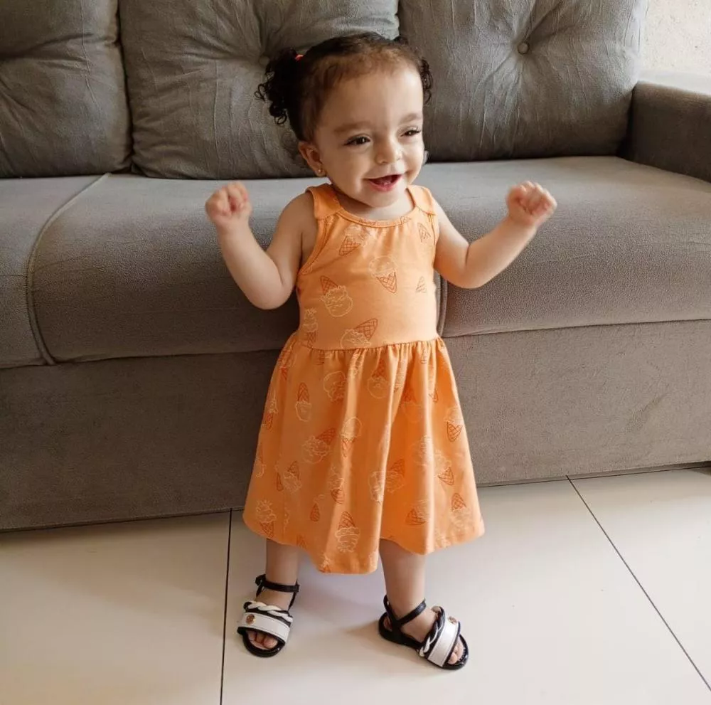 Família de Patos mobiliza vaquinha para exame genético de Helena, de apenas 1 ano e 5 meses que luta por diagnóstico e tratamento