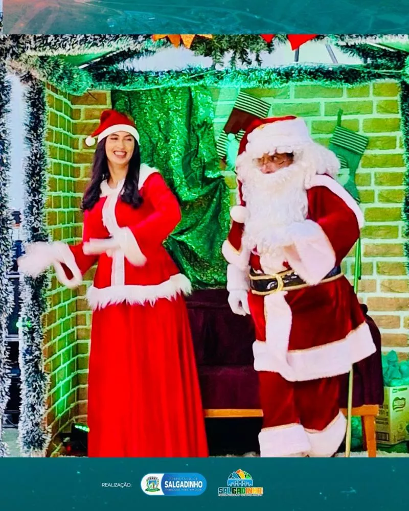 Salgadinho inicia comemorações pelos 63 anos de emancipação política com o “Natal Encantado”