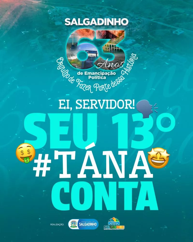 Prefeitura de Salgadinho realiza pagamento do décimo terceiro salário aos servidores municipais