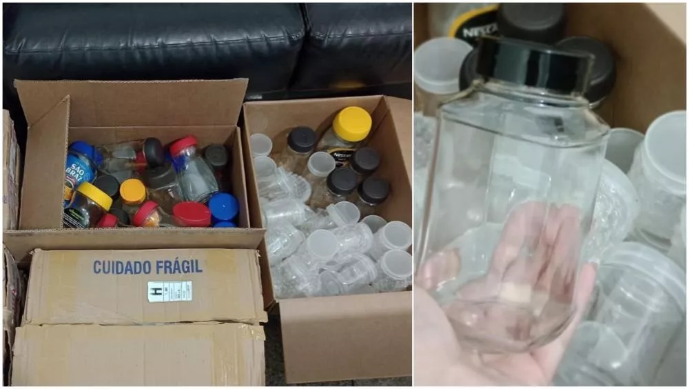 Banco de Leite Humano recebe doação de quase 200 vidros para armazenamento de leite materno