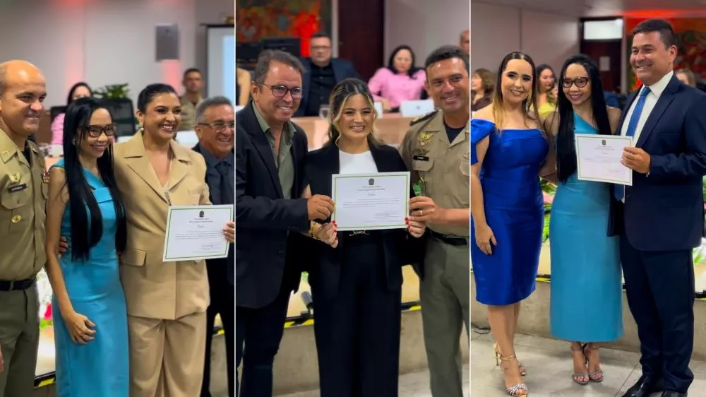 Prefeitos, vices, vereadores e suplentes de 5 cidades da 51ª Zona Eleitoral são diplomados em cerimônia no Fórum Miguel Sátyro, em Patos