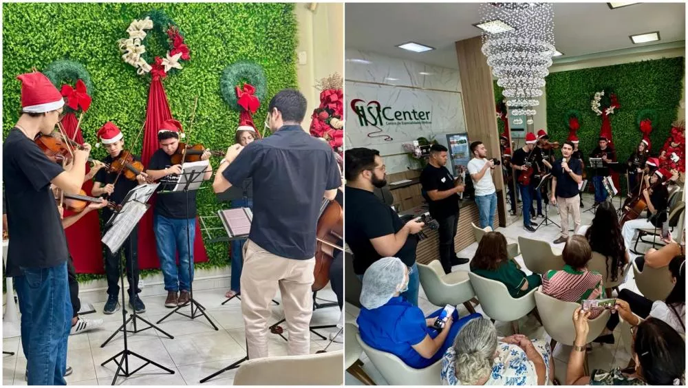  Hospital São Francisco promove II Concerto de Natal e espalha alegria entre pacientes e colaboradores