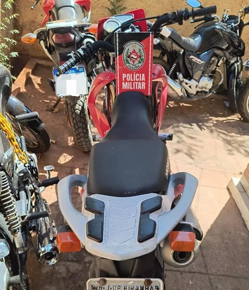 Polícia Militar recupera motocicleta roubada em Catolé do Rocha