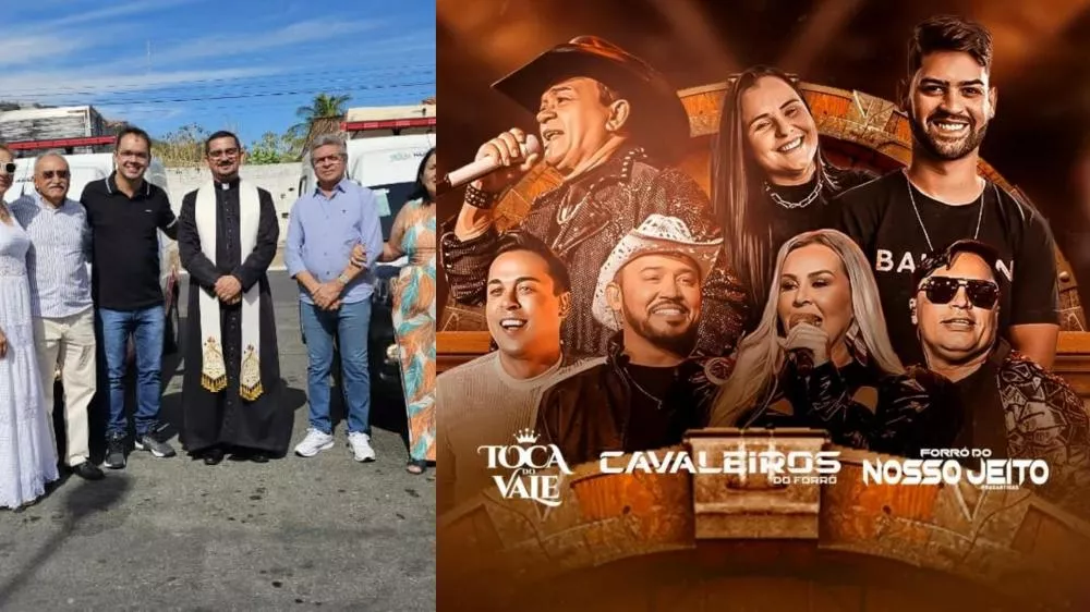 Mãe d’Água comemora 63 anos de Emancipação nesta quinta (26) com inaugurações e shows de Toca do Vale, Cavaleiros do Forró e Forró do Nosso Jeito