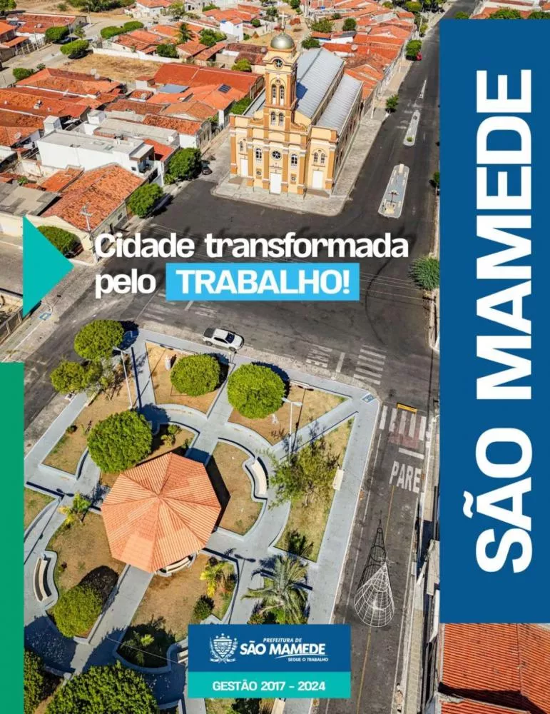 Revista Institucional de São Mamede destaca os oito anos da Gestão Dr. Jefferson 