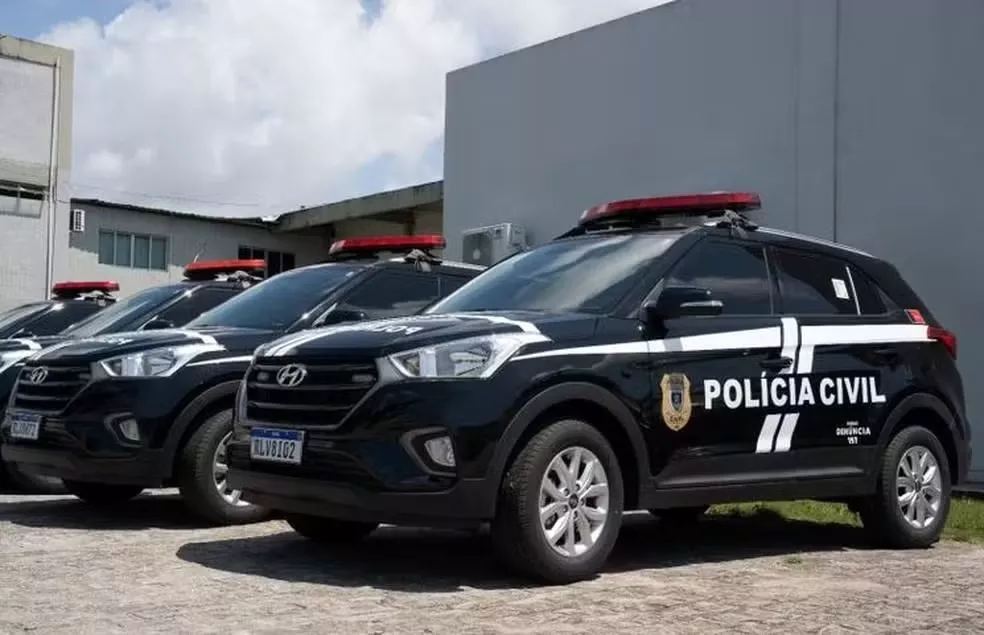 Viaturas da Polícia Civil, na Paraíba — Foto: Governo da Paraíba/Divulgação