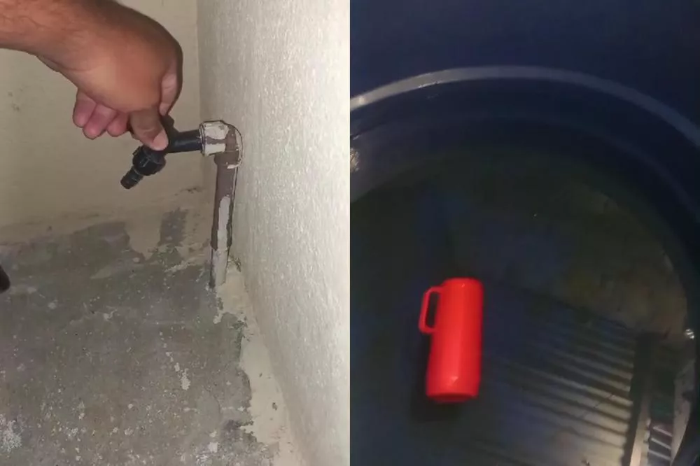 Morador de Passagem-PB volta a reclamar de falta de água há quase duas semanas; Cagepa se pronuncia