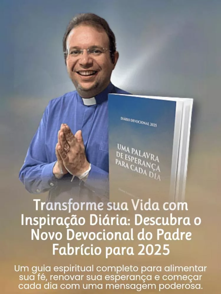 Diário Devocional de Padre Fabrício inicia vendas na internet